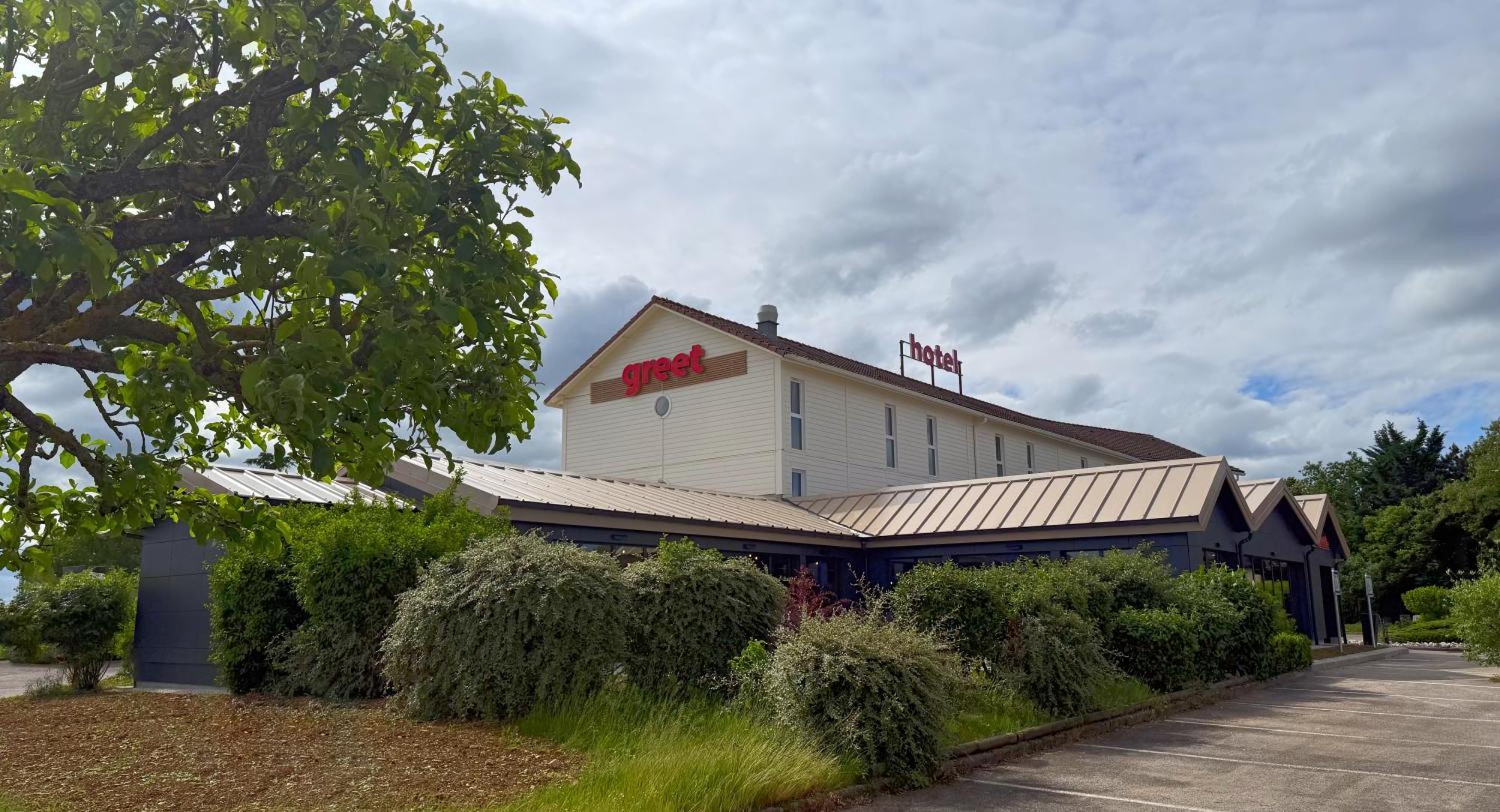 Greet Hotel Dijon Sud Longvic Esterno foto