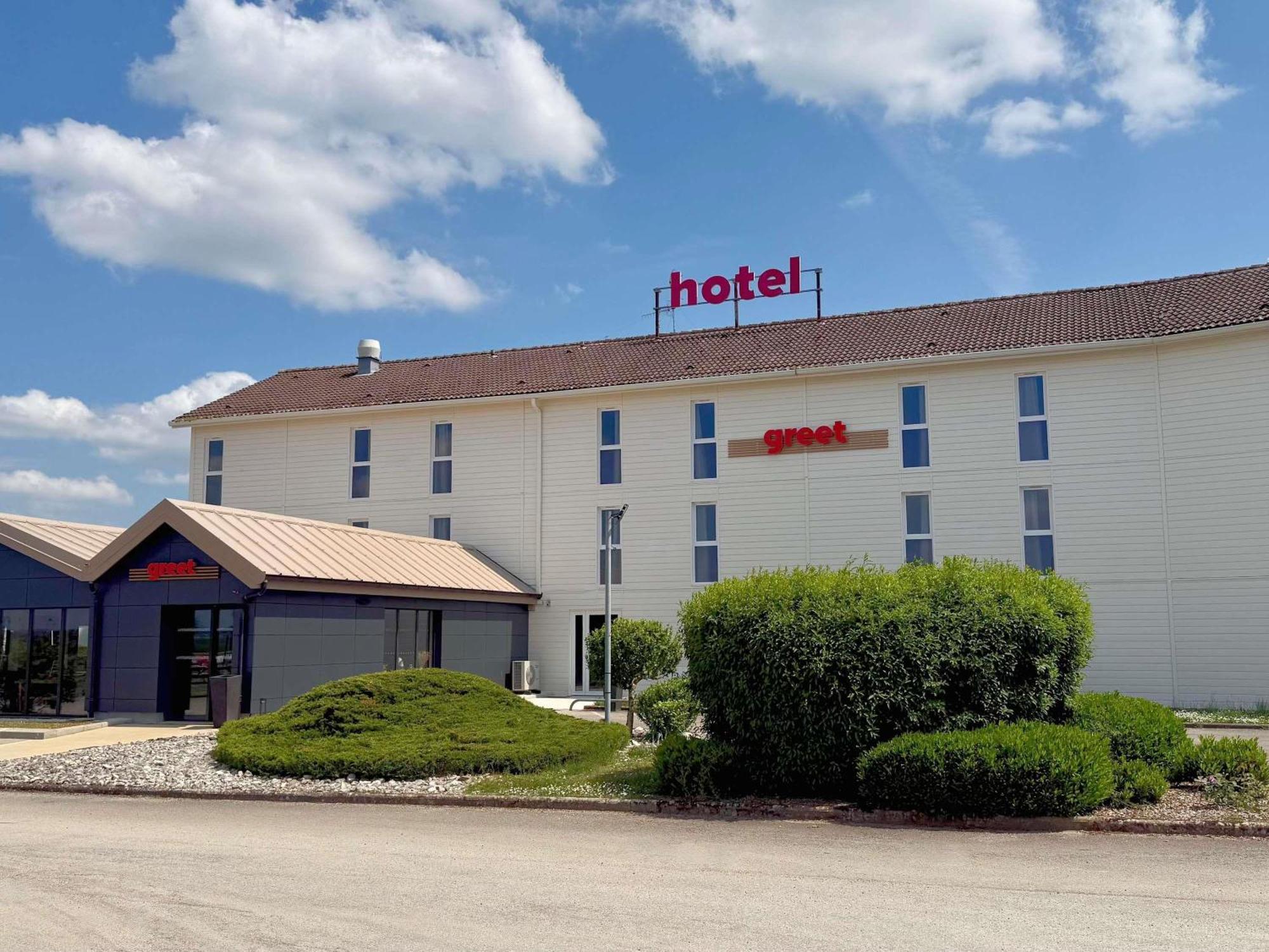 Greet Hotel Dijon Sud Longvic Esterno foto