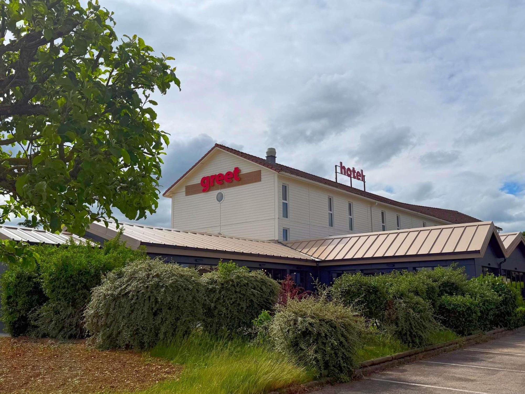 Greet Hotel Dijon Sud Longvic Esterno foto