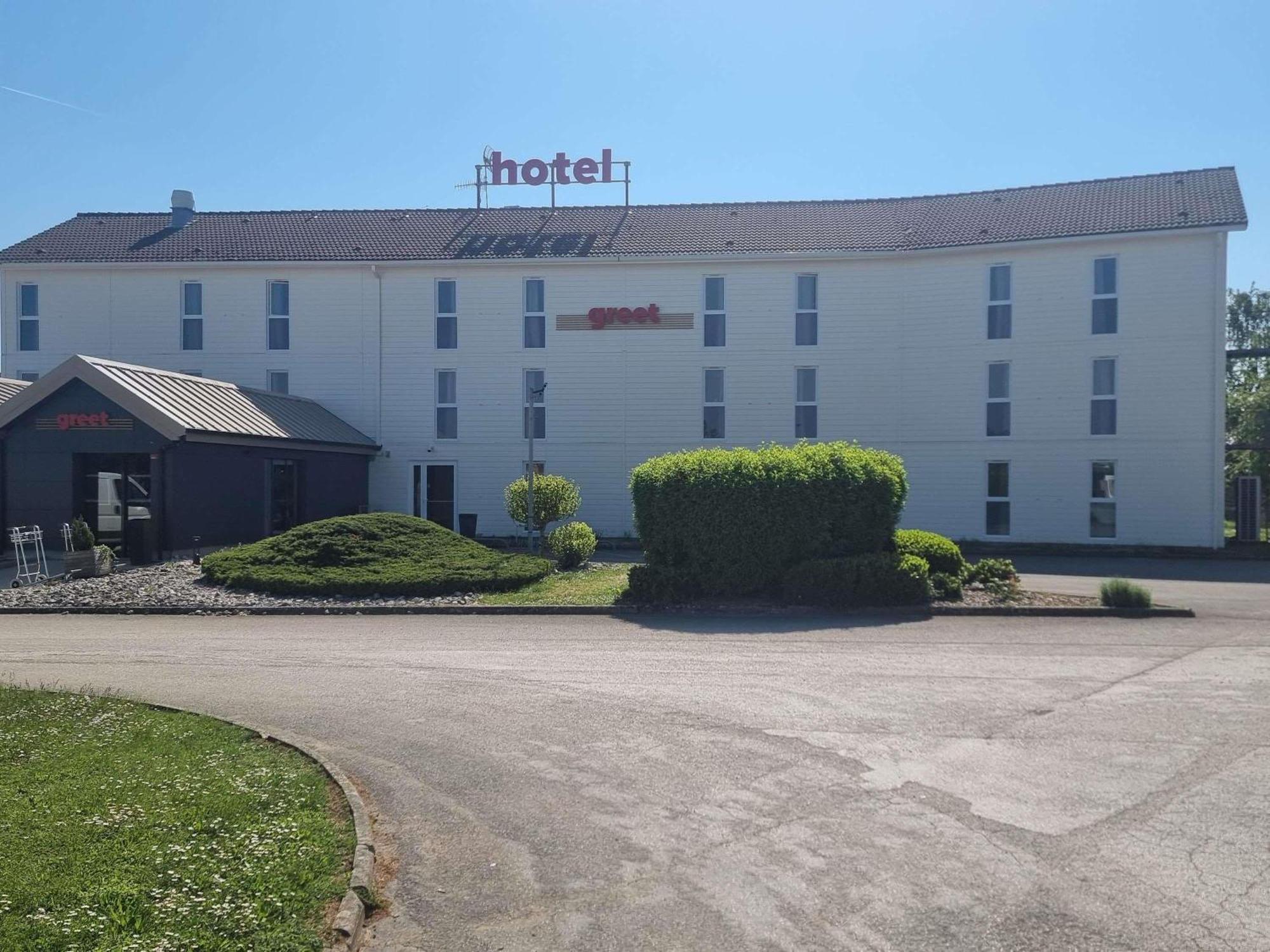Greet Hotel Dijon Sud Longvic Esterno foto